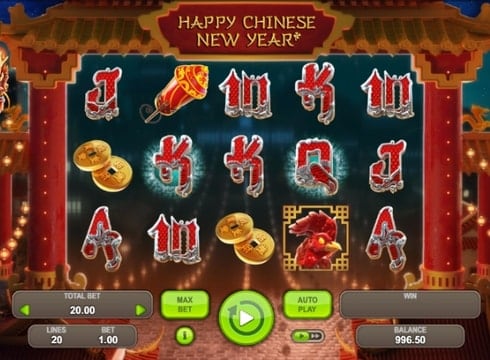Игровые автоматы на деньги - Happy Chinese New Year