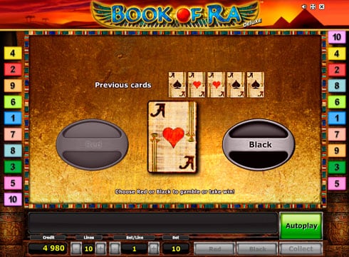 Игровой автомат Book of Ra Deluxe — играть на реальные деньги