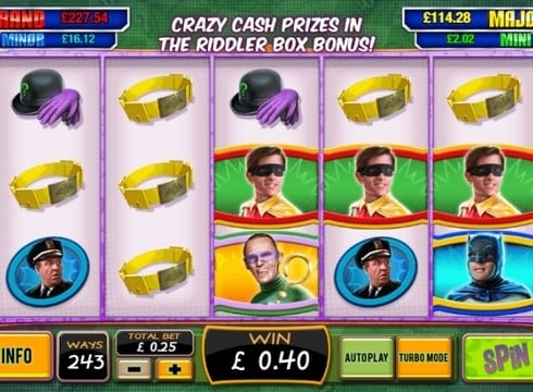 Игровые автоматы на деньги - Batman & The Riddler Riches